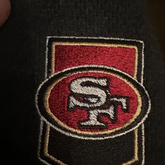 XL NFL SF49ers dark gray sweatshirt - Picture 2 of 7